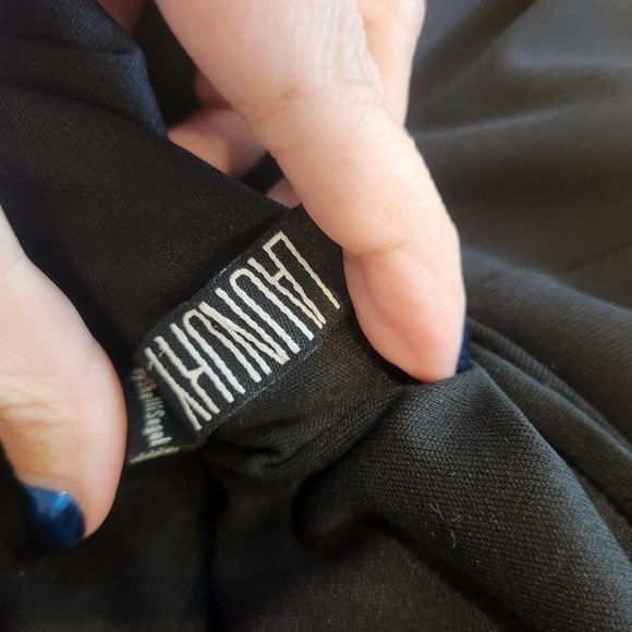 Laundry by Shelli Segal Spaguetti Strap Maxi Dress in Black Size‎ 6 - Picture 7 of 8